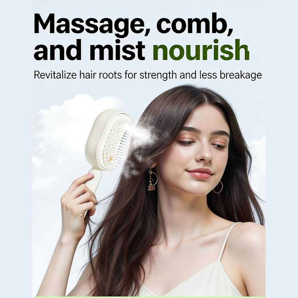 FurEase™ Steam Brush With Oil
